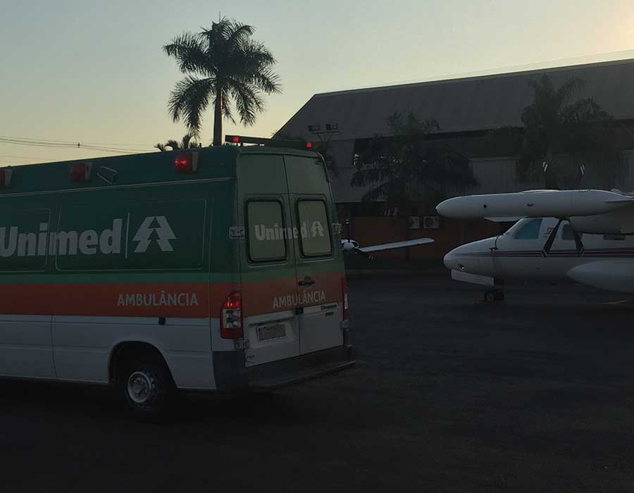 Transporte Aeromédico: Goiânia – Rio de Janeiro