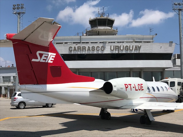 Uti Aérea de São Paulo para Uruguai